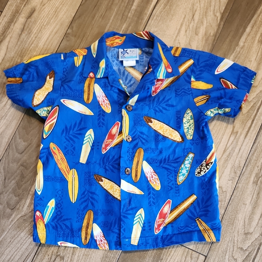 ‼️3 for $13‼️Boys Authentic Hawaiian Shirt